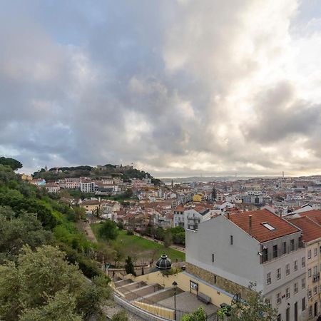 Apartamento Magnificent Flat With Spectacular Views In Graca Lisboa Exterior foto