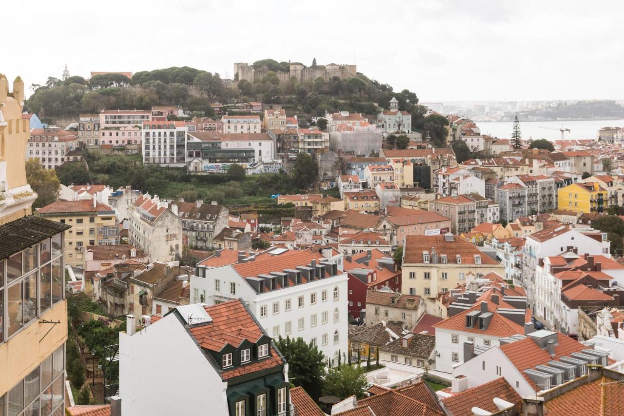 Apartamento Magnificent Flat With Spectacular Views In Graca Lisboa Exterior foto