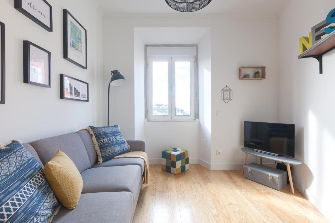 Apartamento Magnificent Flat With Spectacular Views In Graca Lisboa Exterior foto